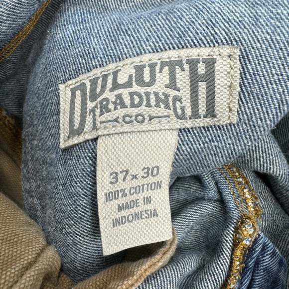 Duluth Trading Co. Mens 100% Cotton Heavy Duty Work Jeans Sz 37X30 Q9 - Picture 4 of 6
